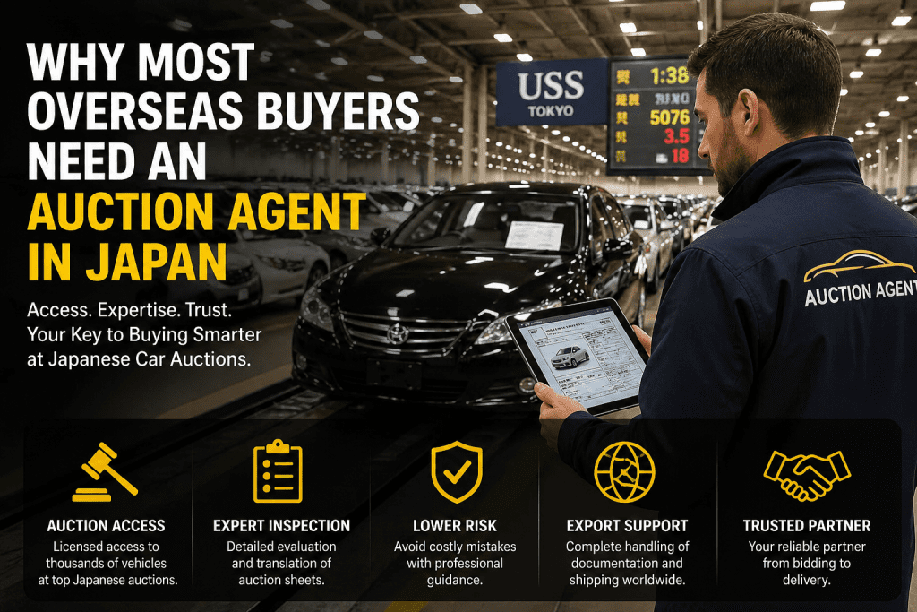Free Auction Access Why Most Overseas Buyers Need an Auction Agent in Japan
